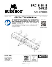 Bush Hog BRC 115 Operator's Manual