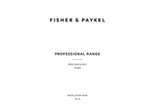 Fisher & Paykel RDV3486GDL Installation Manual