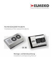 ELMEKO PK 300 PS Installation And Operating Manual