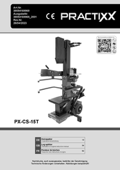 PRACTIXX PX-CS-15T Translation Of Original Instruction Manual