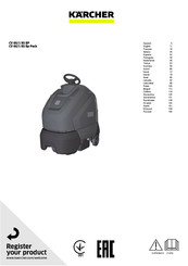 Kärcher CV 60/1 RS Bp Pack Manual