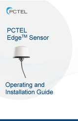 PCTEL Edge Sensor Operating And Installation Manual