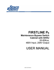 Staco Energy FirstLine PE User Manual
