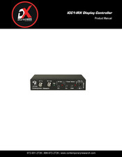 Contemporary Research ICC1-IRX Product Manual