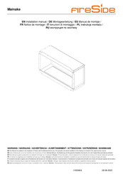 Fireside Mainake Instruction Manual