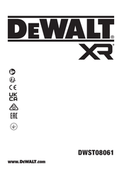 DeWalt XR DWST08061 Original Instructions Manual