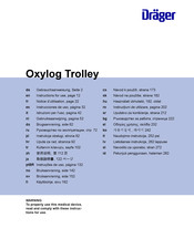 Dräger Oxylog Trolley Instructions For Use Manual