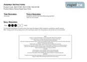 Rapidline RSD1275M Assembly Instructions