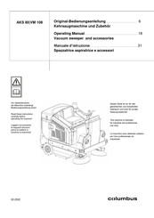Columbus VDM 108 Operating Manual