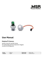 MSR ELECTRONIC PolyGard 2 SC2 User Manual