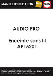 Audio Pro AP15201 User Manual