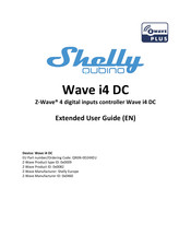Shelly Wave i4 DC User Manual
