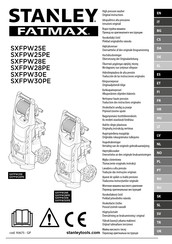 Stanley Fatmax SXFPW28PE Original Instructions Manual