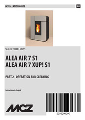 MCZ ALEA AIR 7 S1 Installation Manual