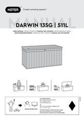 Keter DARWIN 135G User Manual