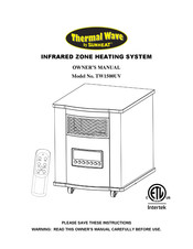 Sunheat Thermal Wave TW1500UV Owner's Manual