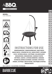 BBQ C83-000290 Instructions For Use Manual