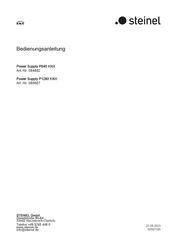 STEINEL P640 KNX Operating Instructions Manual