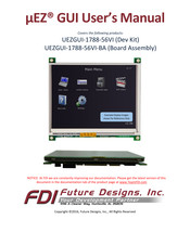 Future Design UEZGUI-1788-56VI User Manual