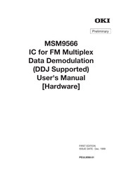 Oki MSM9566 User Manual