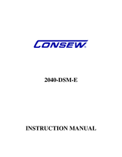 Consew 2040-DSM-E Instruction Manual