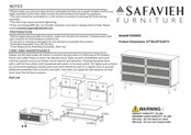Safavieh Furniture DRS9600 Manual