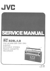 JVC RC-828L Service Manual