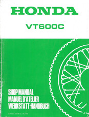 Honda VT600C 1988 Manual