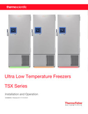 Thermo Scientific TSX60086FA Installation And Operation Manual