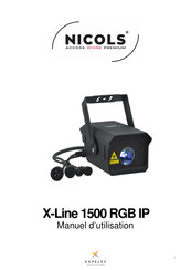 ExPelec Nicols X-Line 1500 RGB IP User Manual