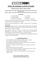 WERKAPRO 10850 Installation And Operating Instructions Manual