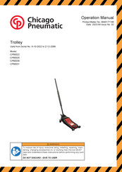 Chicago Pneumatic CP80031 Operation Manual