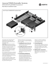 Vertiv Avocent HMX Series Installation Manual