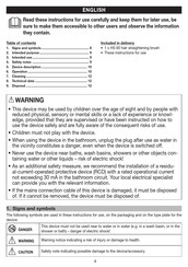 Beurer HS 60 Manual