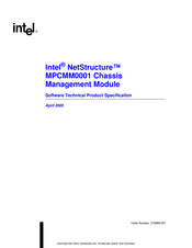 Intel NetStructure MPCMM0001 Software Instructions