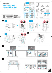 Samsung QN55LS03DAFXZA Unpacking And Installation Manual
