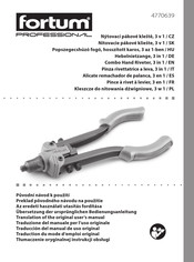 fortum 4770639 Translation Of The Original User Manual