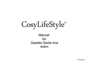 Cosy Life Style Santa Ana 4x4m Manual