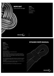 EDELRID TOMMY CALDWELL ECO DRY DT Manual