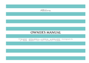 FERRETTI Riva 76 BAHAMAS super Owner's Manual