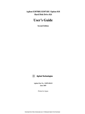 Agilent Technologies E5070BU User Manual