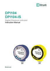Baker Hughes Druck DPI104-IS Instruction Manual