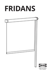 IKEA FRIDANS Manual