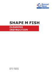Bonnet Neve SHAPE M Fish Cleaning Instruction