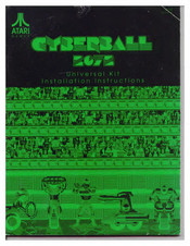 Atari Cyberball 2072 Installation Instructions Manual