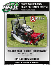 Peco eXmark PRO 12 Operator's Manual