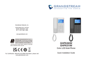 Grandstream Networks GHP630/W Quick Installation Manual