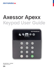 Dormakaba Axessor Apexx User Manual