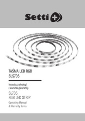 Setti+ SL705 Operating Manual