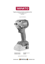 Yamato CDI 20 BL N Instruction Manual